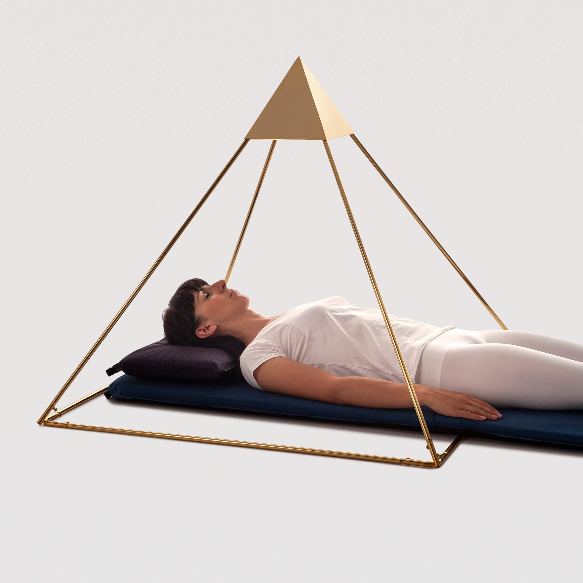 Zuccari Piramide smontabile angolo evoluto Dorata - Varie Dimensioni -