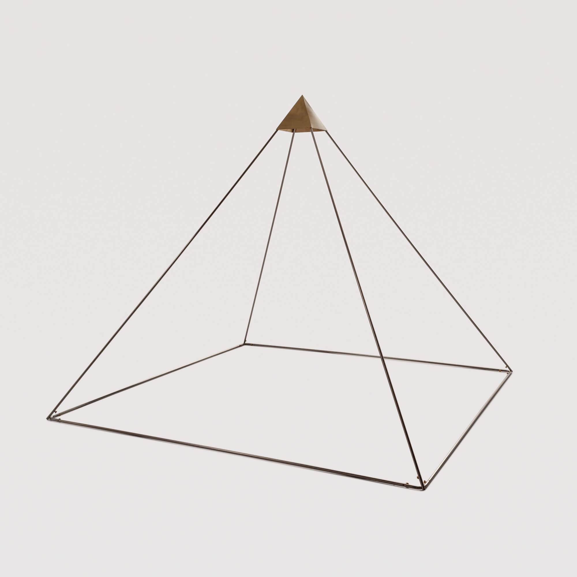 Zuccari Piramide Smontabile angolo evoluto – Rame con trattamento non galvanico - Varie Dimensioni -