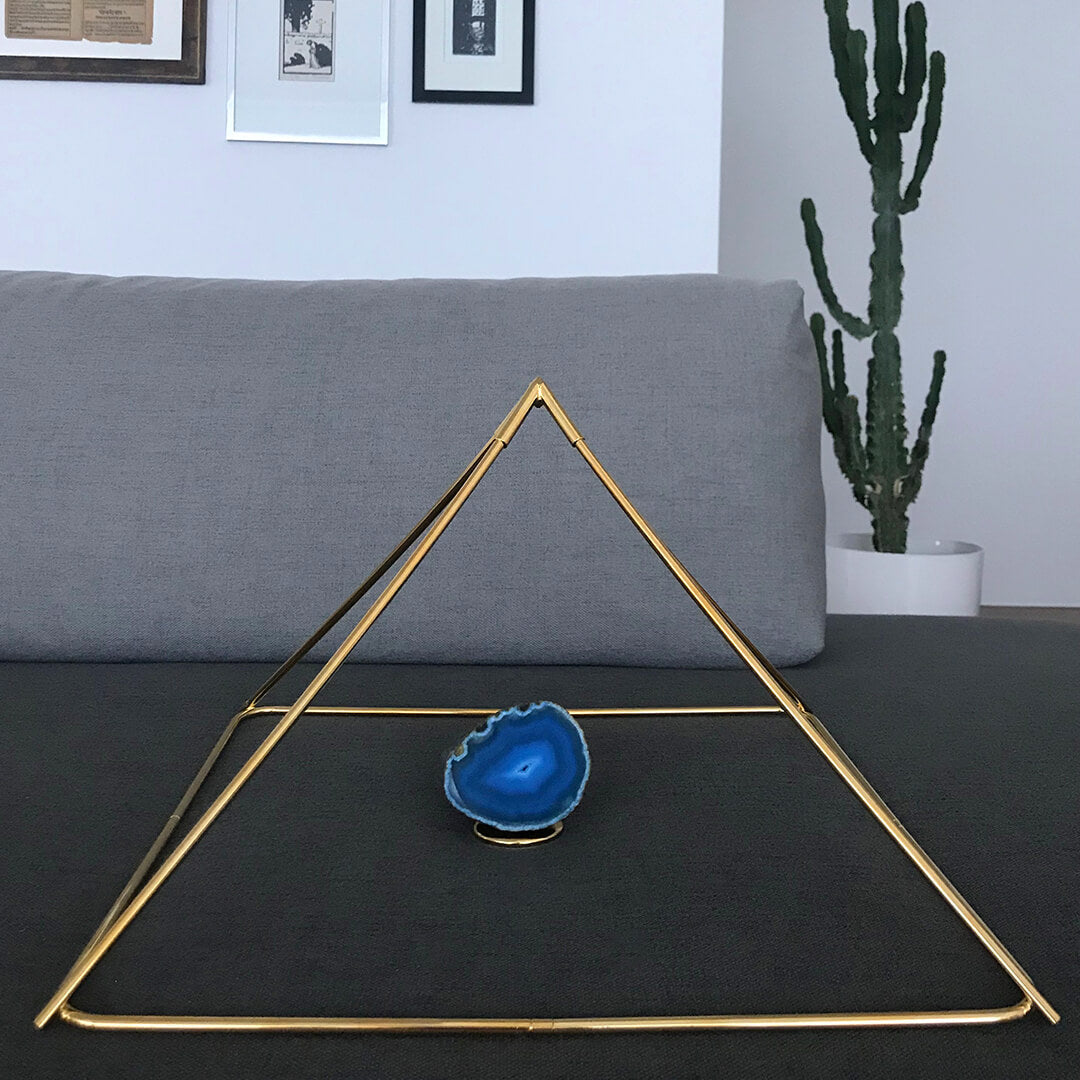 Zuccari Piramide smontabile modello Cheope Dorata - Varie Dimensioni -