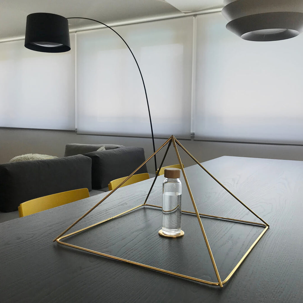 Zuccari Piramide smontabile modello Cheope Dorata - Varie Dimensioni -