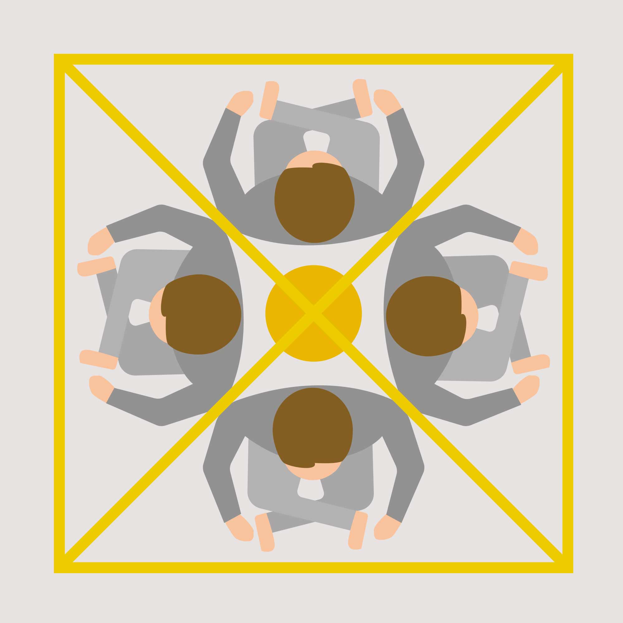 Zuccari Piramide smontabile Cheope 100 Dorata - 232 di base X cm 147 di altezza